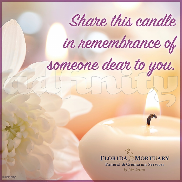 011601B Share this candle in remembrance of someone dear to you. Viral Share Facebook ad.jpg